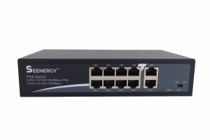 Seenergy SE-1008G+2GE / 8 Port Poe Switch