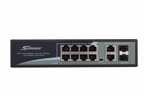 Seenergy SE-1008G+2GE2S / 8 Port Poe Switch